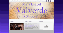 Desktop Screenshot of marivalverde.com
